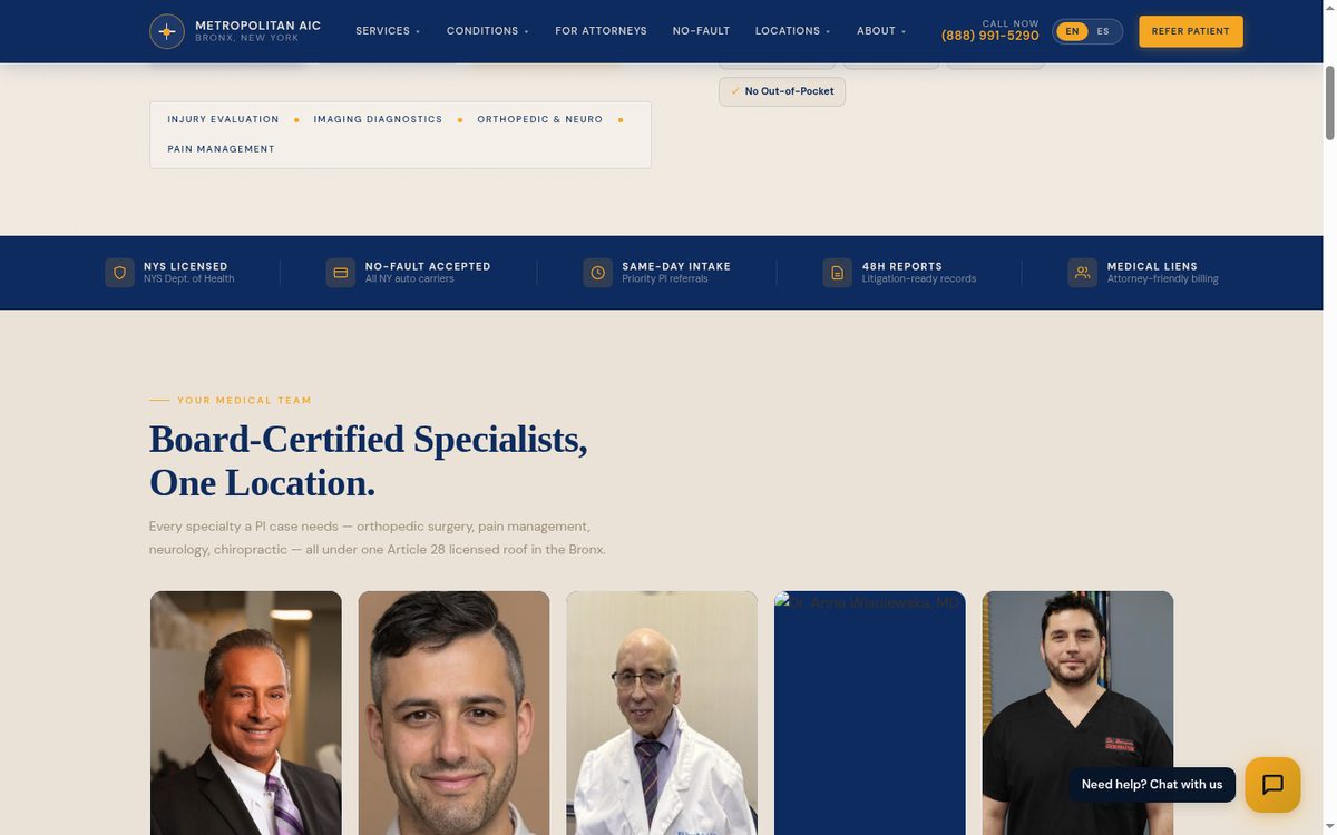 MAIC medical team